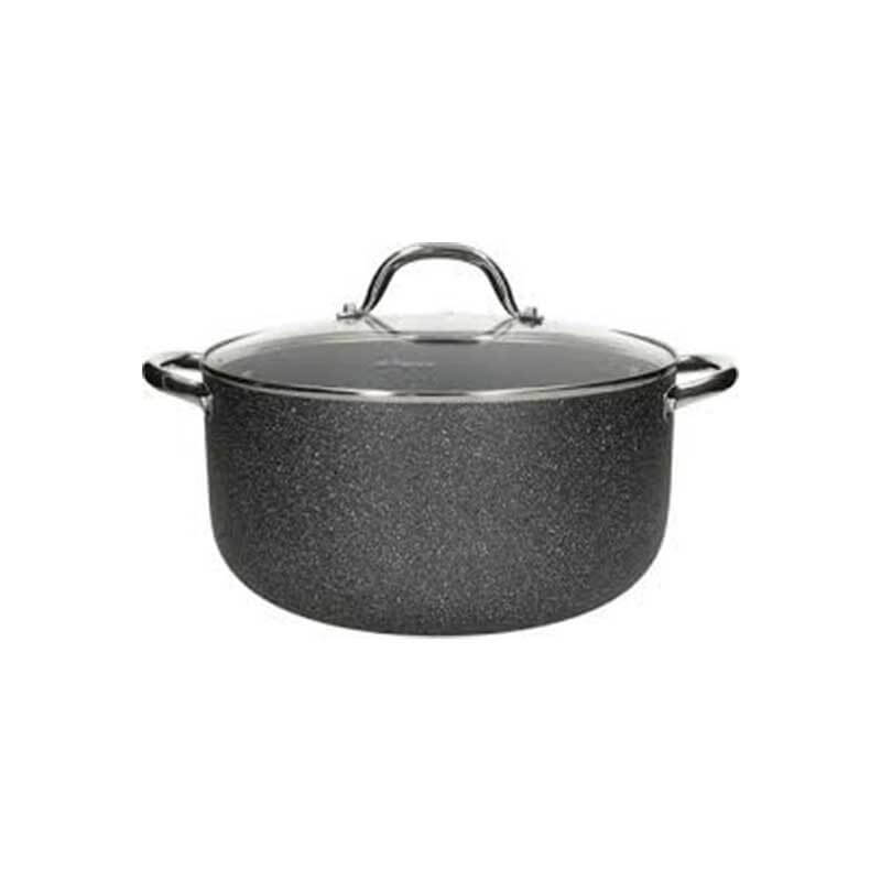 Casserole Tognana 28 cm avec couvercle - Big Family, 2 anses