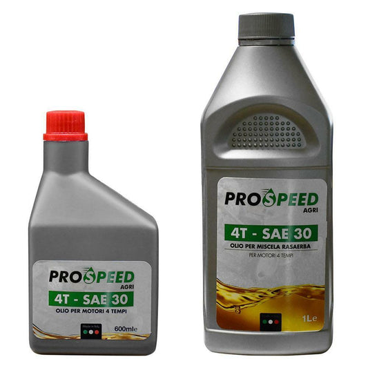 Huile pour tondeuse à gazon haute performance Super G SAE 30 - Flacon de 600 ml chacun PROSPEED