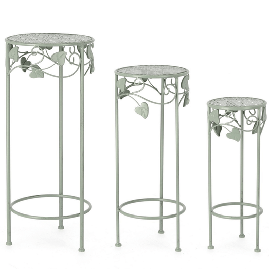 Tabouret fleur Harriet rond L