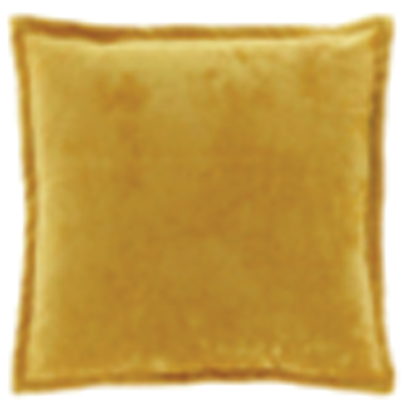 Coussin Tatum 45x45cm bambou jaune