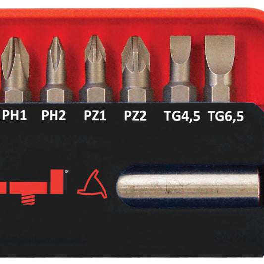 Inserts assortis en boîte de 7 pièces