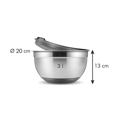 Bol GrandChef avec couvercle D20 cm - 3L