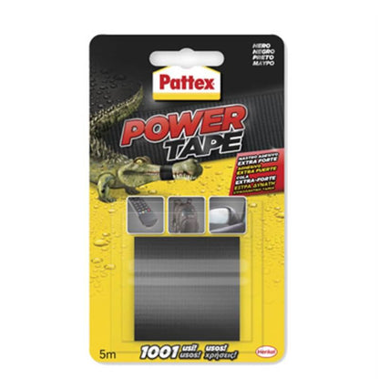 Power Tape Pattex, noir, 50 mm x 5 m