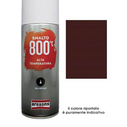 Arexons vernis acrylique haute température marron en spray 400 ml