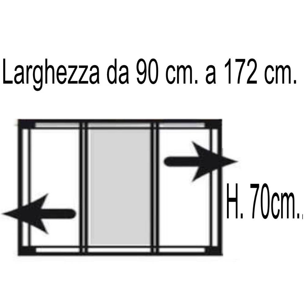 TÉLÉSIO 90X70 GRIS