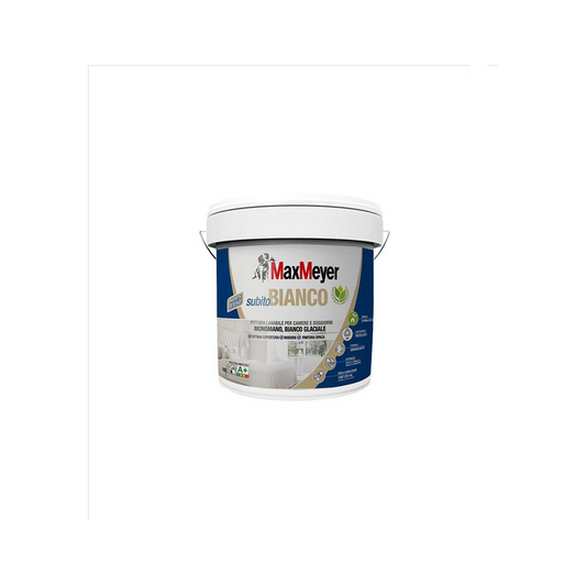 Peinture murale immédiatement lavable blanc 10 litres