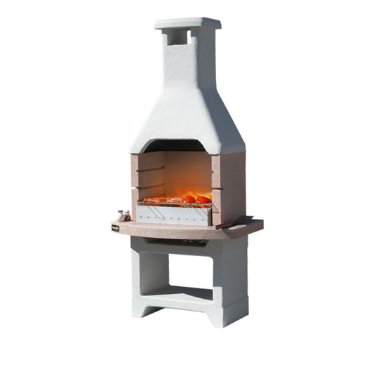 Barbecue à bois et charbon modèle OASI Crystal