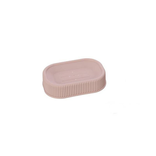 Porte savon série Colorado en plastique blanc rose