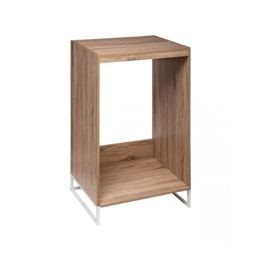 ORSO meuble ouvert en bois naturel 60x50x h105 cm
