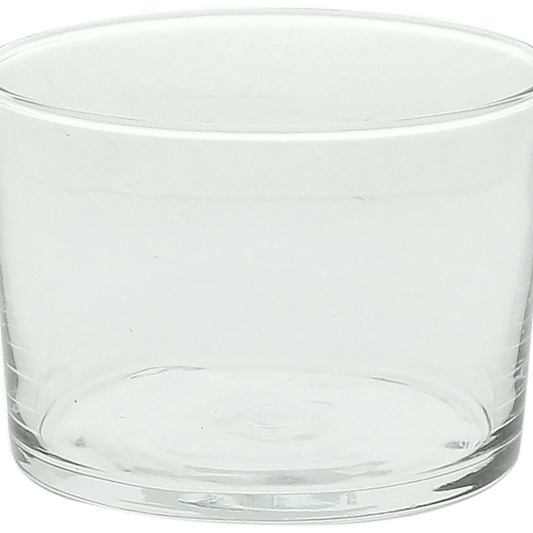 Lot de 3 verres en verre transparent 210 Cc Verre Transparent