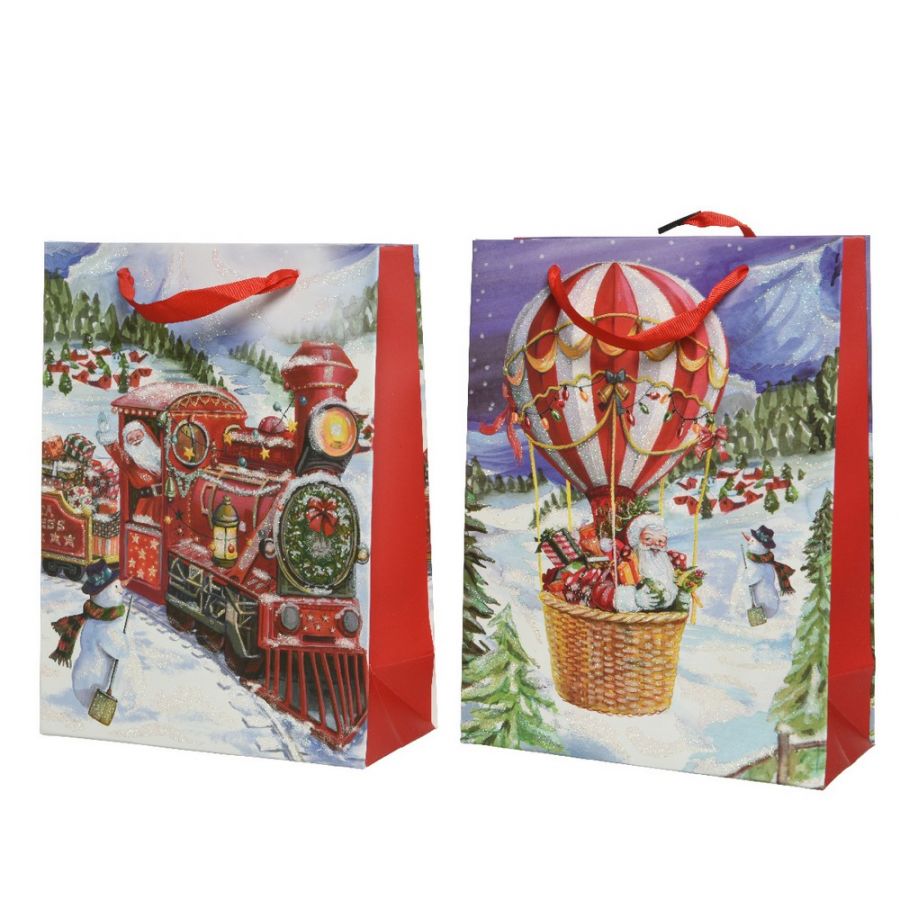 Enveloppe cadeau de Noël assortie - Taille 42x30x12