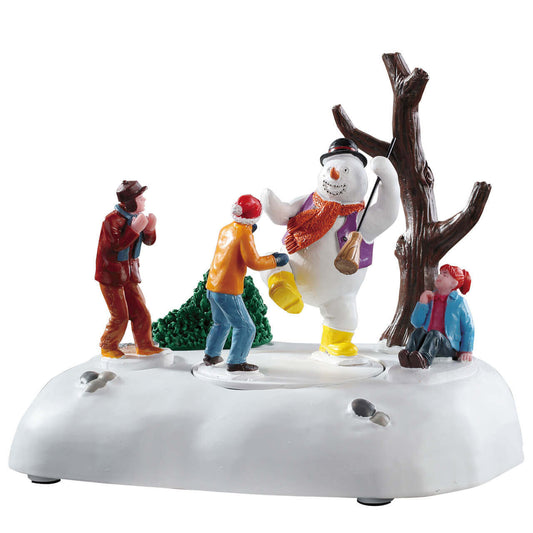 Lemax Frosty Frolic - Du plaisir glacial pour le village de Noël