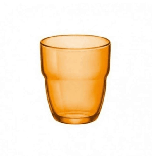 Verres Modulo Bormioli Rocco couleur orange pack de 3 pièces