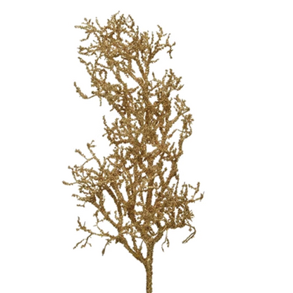 Branche d'or branche H 84 cm