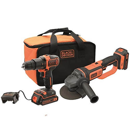 Jeu de tournevis et meuleuse Black&amp;Decker