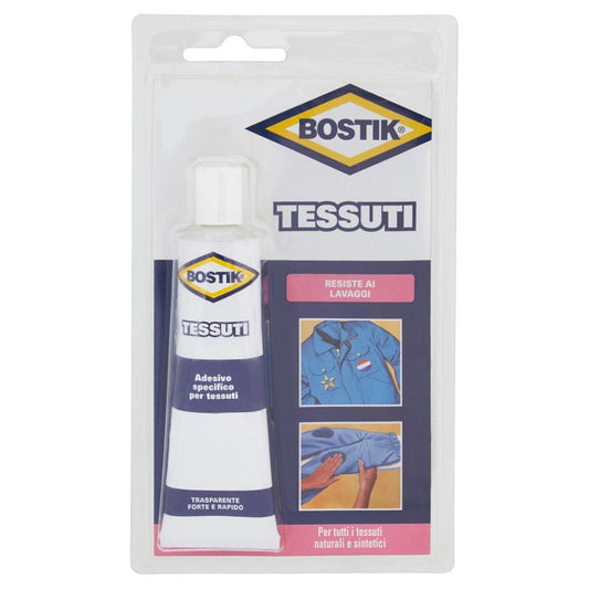 Colle textile Bostik en blister de 50 grammes