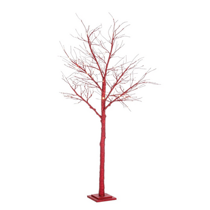 Sapin de Noël en bois rouge H210 x Ø70 cm