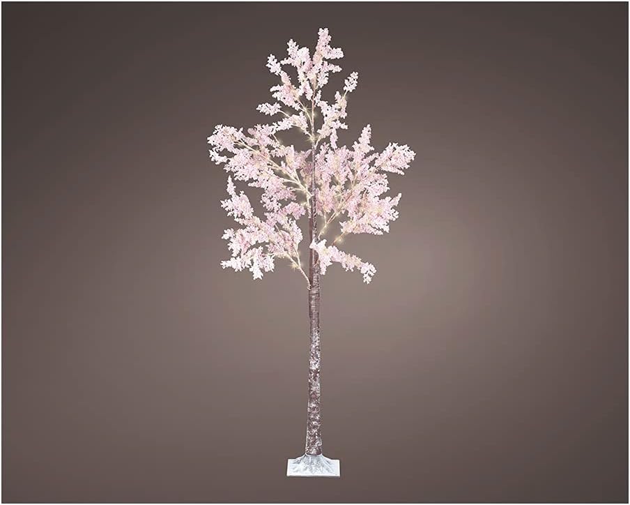 Arbre à Fleurs Rose Extérieur 180Led 180cm