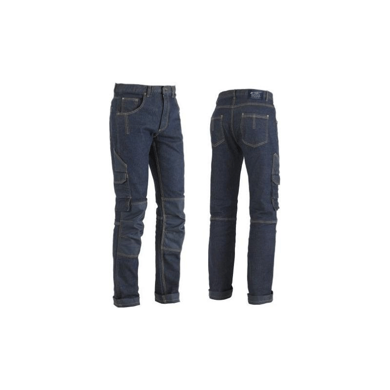 Miner Jeans Pantalon Stretch Multi-poches Coton Travaux de Construction Carreleurs (L)