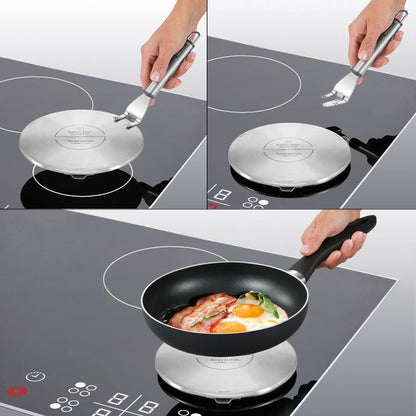 Disque adaptateur pour plaques à induction GrandChef D17 cm