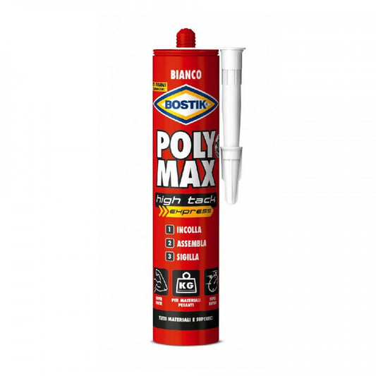 Bostik Polymax Mastic adhésif Blanc 425g