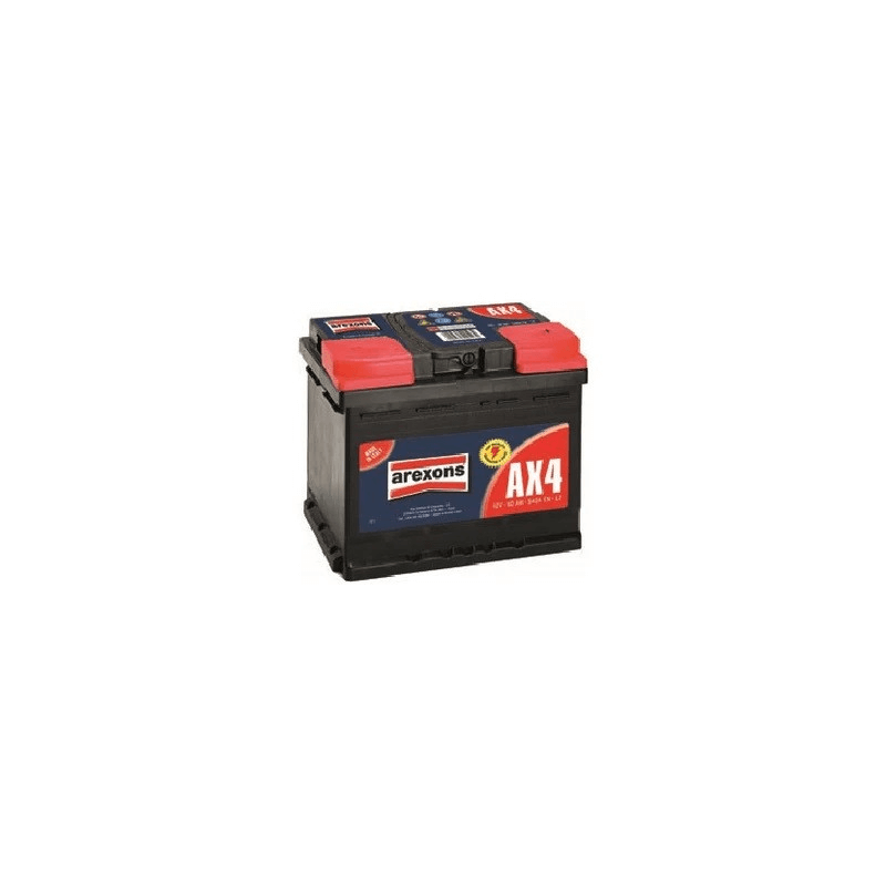 Batterie de voiture 60Ah 12V Arexons 540A Spunto