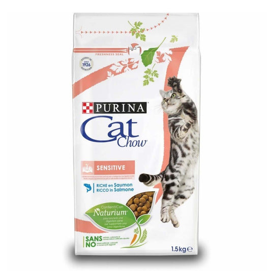 Cat Chow Adulte Sensible Purina 1,5 kilogrammes