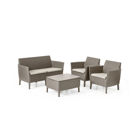 Keter Set Lounge 2 places SALEMO Cappuccino