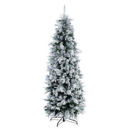 Sapin de Noël de Dresde enneigé 210 cm