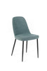 4x Sedia in Tessuto Acquamarina 55x46xH.85 cm