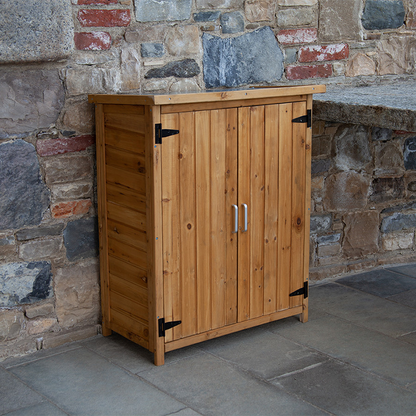 Armoire d'extérieur en bois imprégné