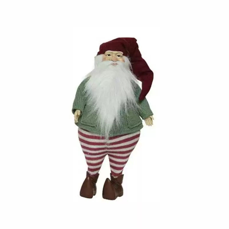 Gnomo di Babbo Natale 19x81x15 cm