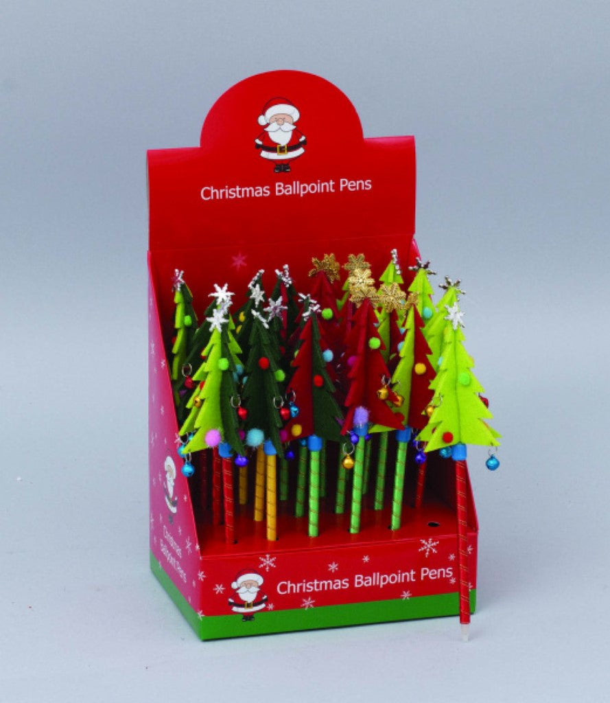 Penna filo con albero 3D 24 cm